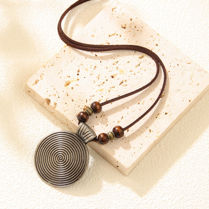 Collana Pelle Etnica