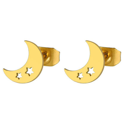 Orecchini luna crescente
