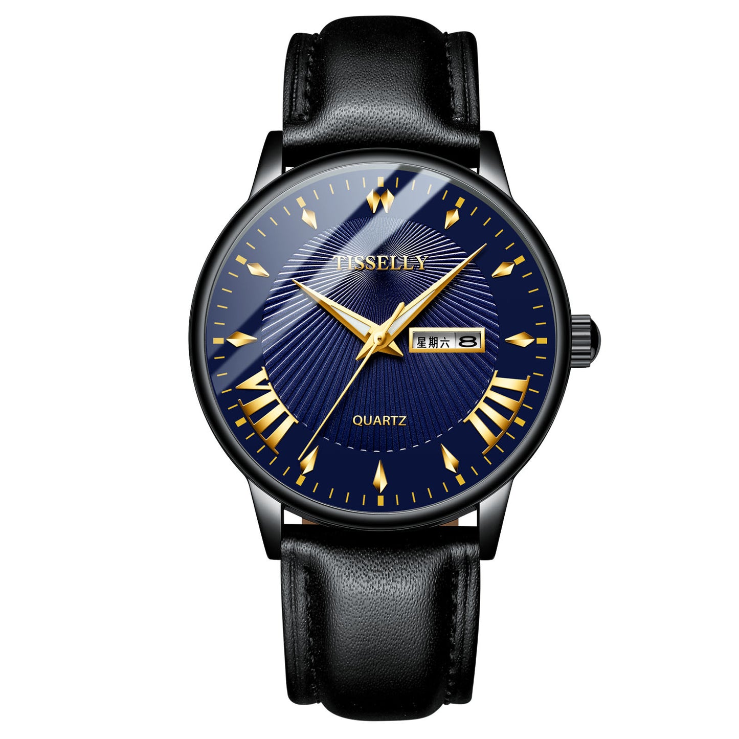Orologio uomo business impermeabile al quarzo