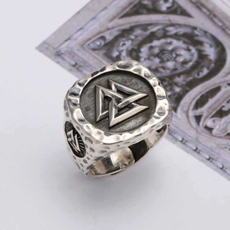 Anello silver viking