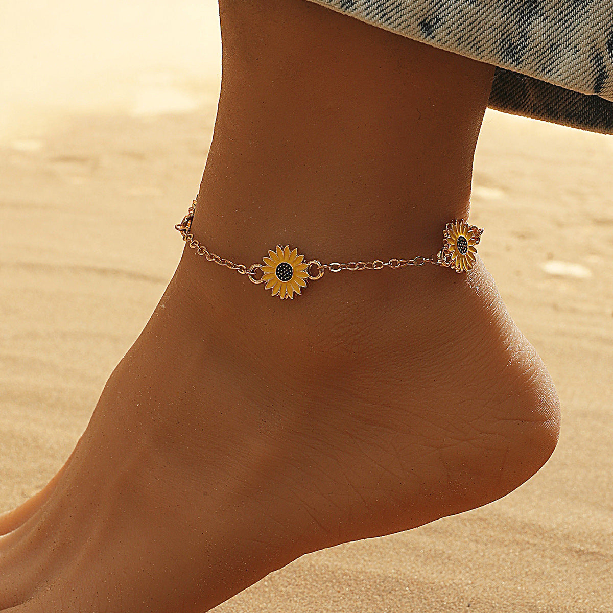 Cavigliera girasole