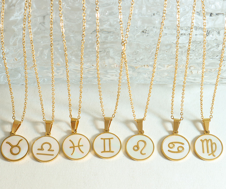 Collana conchiglia zodiaco