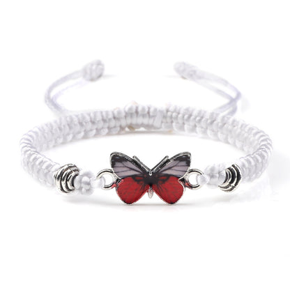 Bracciale Intrecciato Farfalla