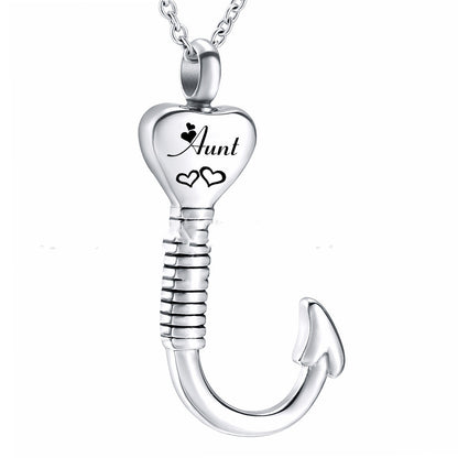 Collana urna commemorativa cuore