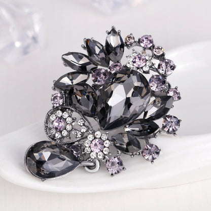 Spilla Strass e Vetro