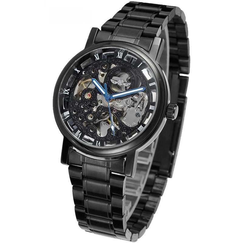 Orologio meccanico movimento visibile