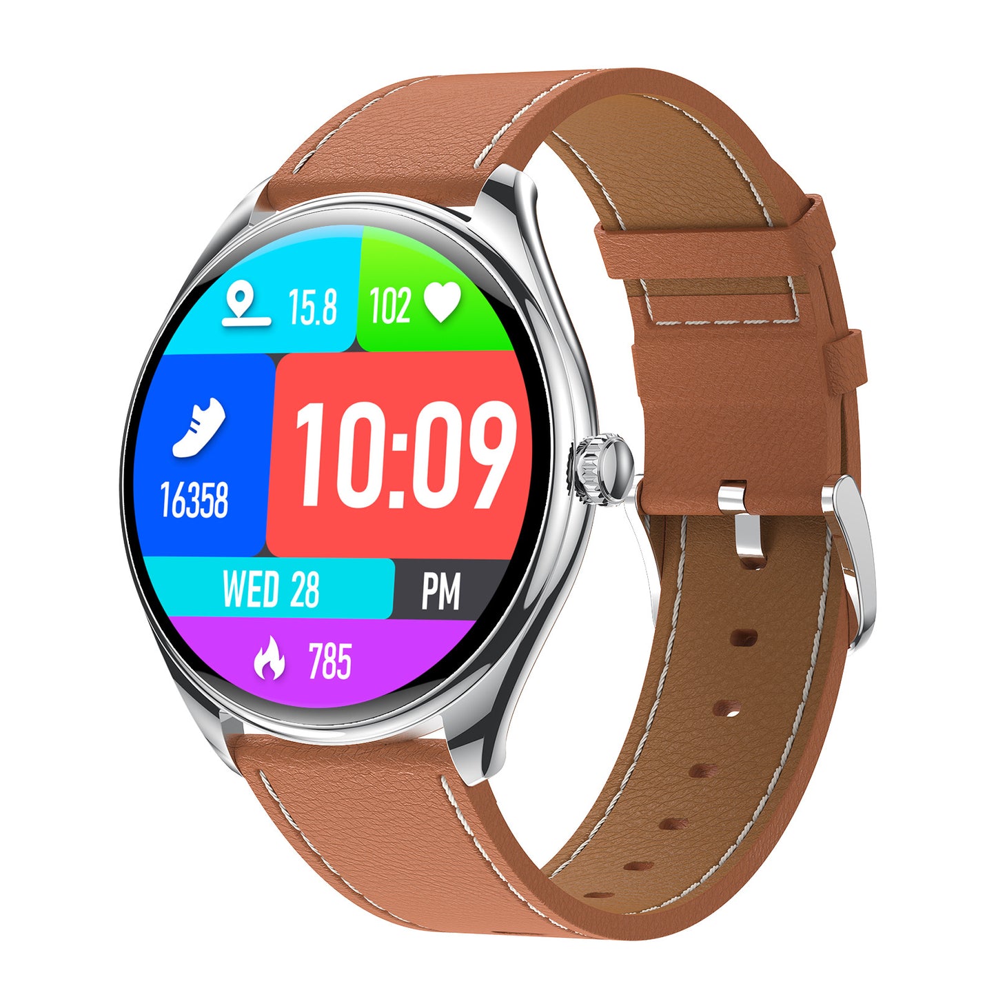 Smartwatch ultra sottile con cardiofrequenzimetro