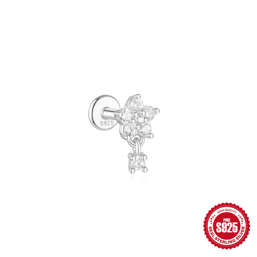 Orecchini Argento 925 con Cristalli
