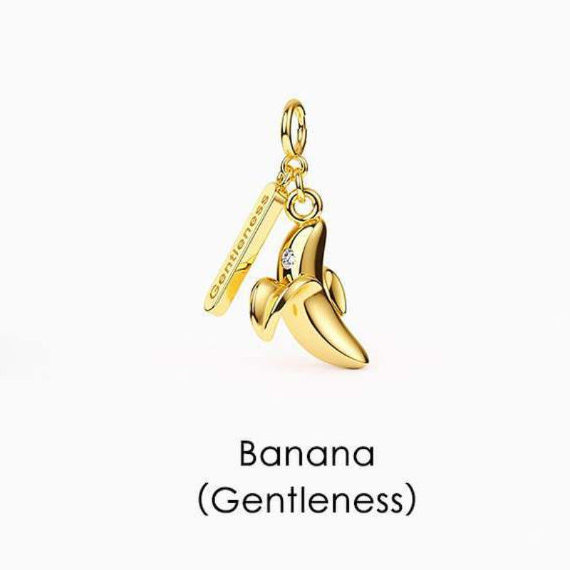 Collana e braccialetto frutta tropicale
