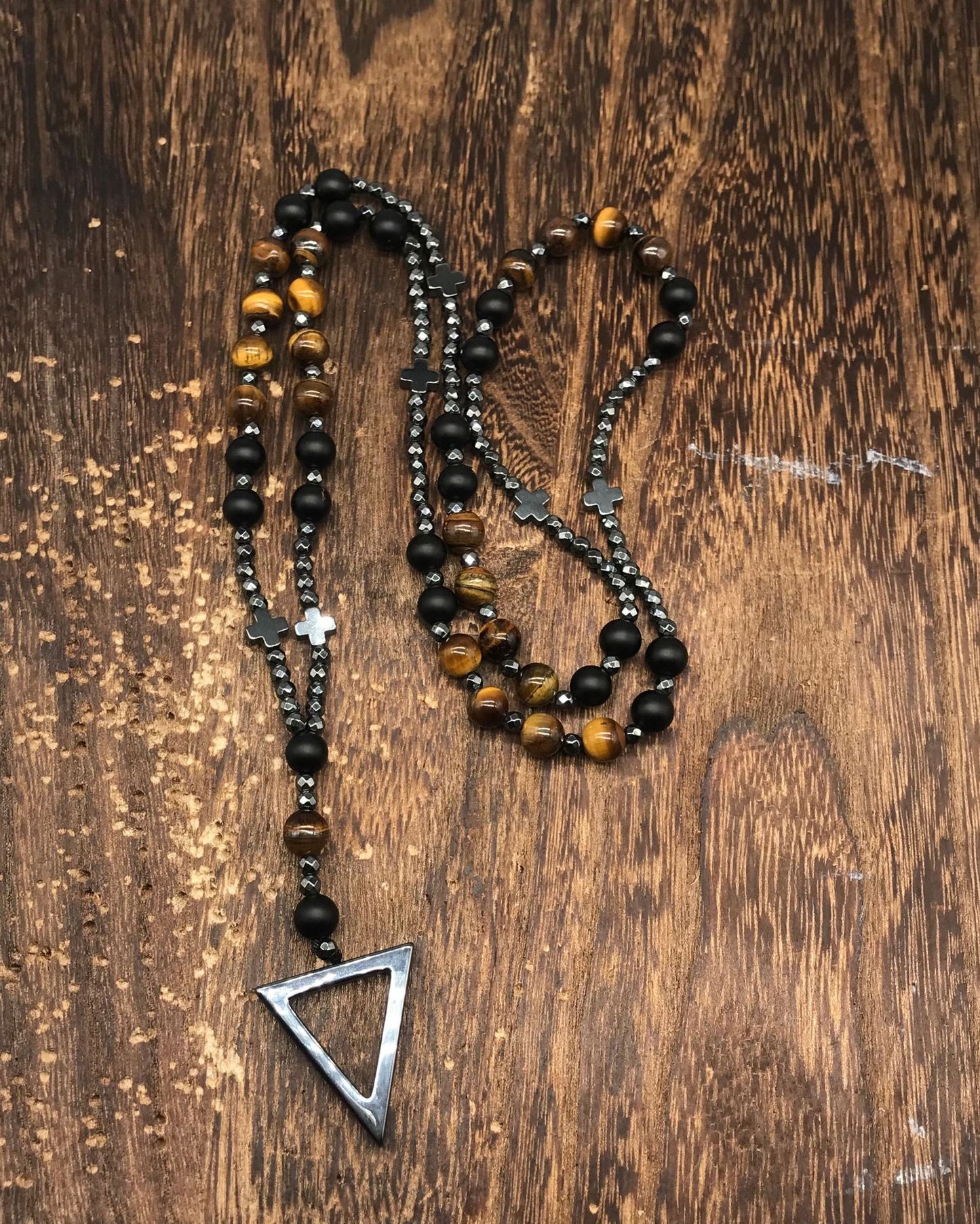 Collana croce religiosa da uomo