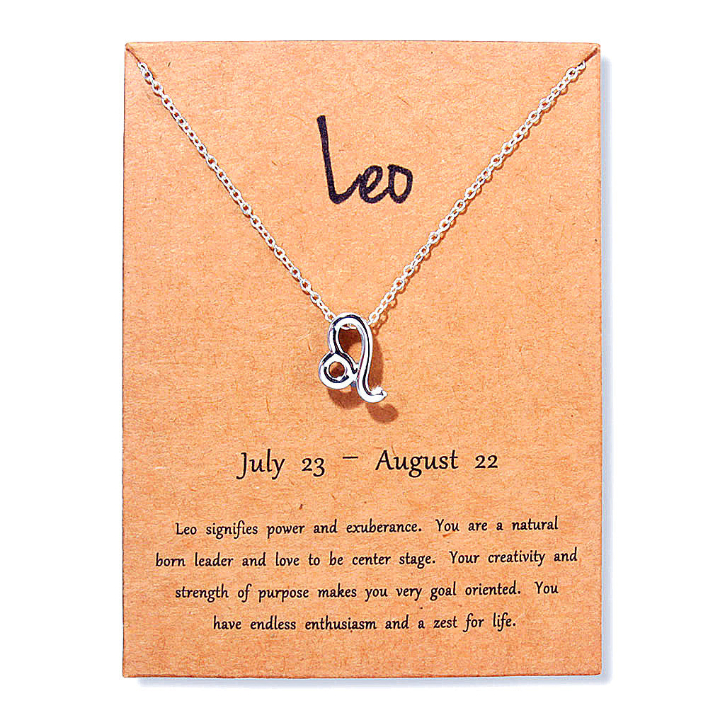Collana segno zodiacale da donna