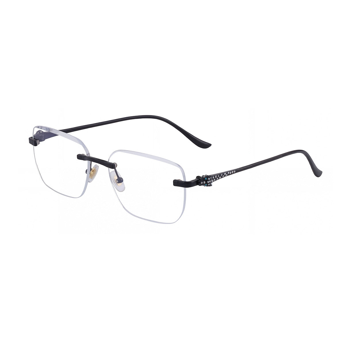 Occhiali da sole quadrati rimless
