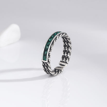 Anello intrecciato vintage da donna