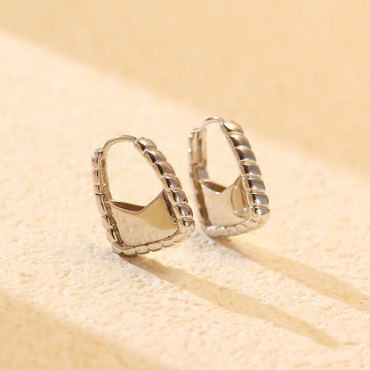 Orecchini clip argento