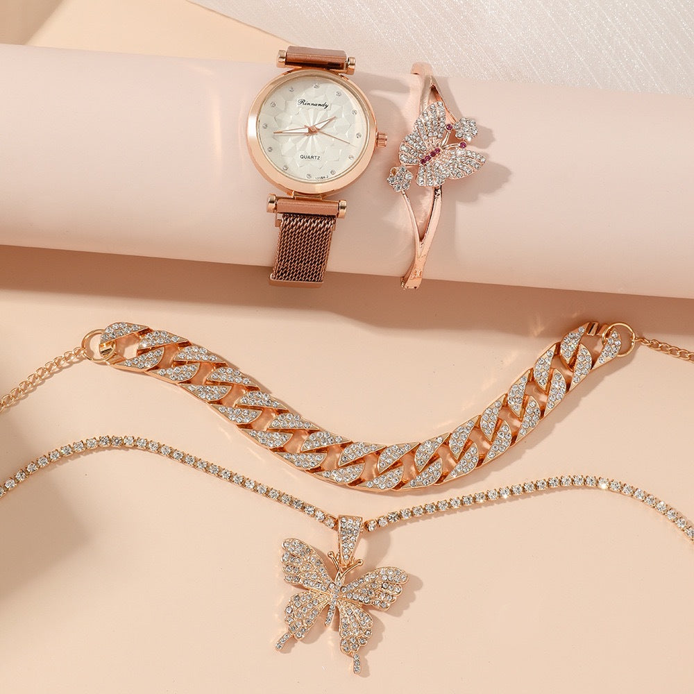 Orologio donna al quarzo confezione regalo