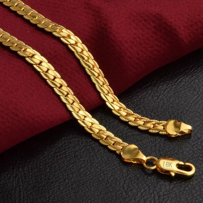 Set collana e bracciale oro