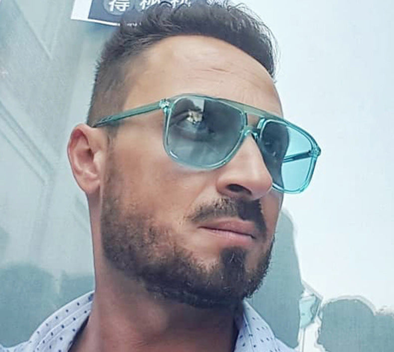 Occhiali da sole doppio ponte da uomo