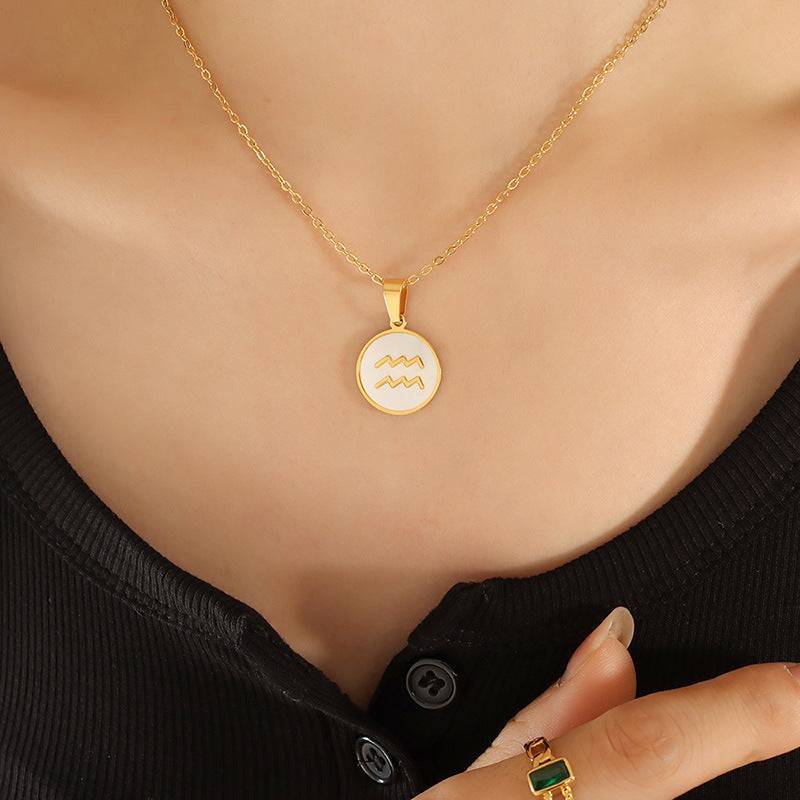 Collana conchiglia zodiaco