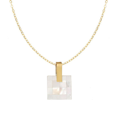 Collana a catena placcata