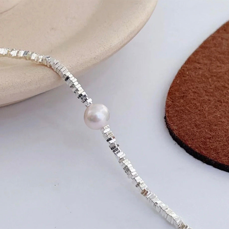 Collana triangoli argento mini