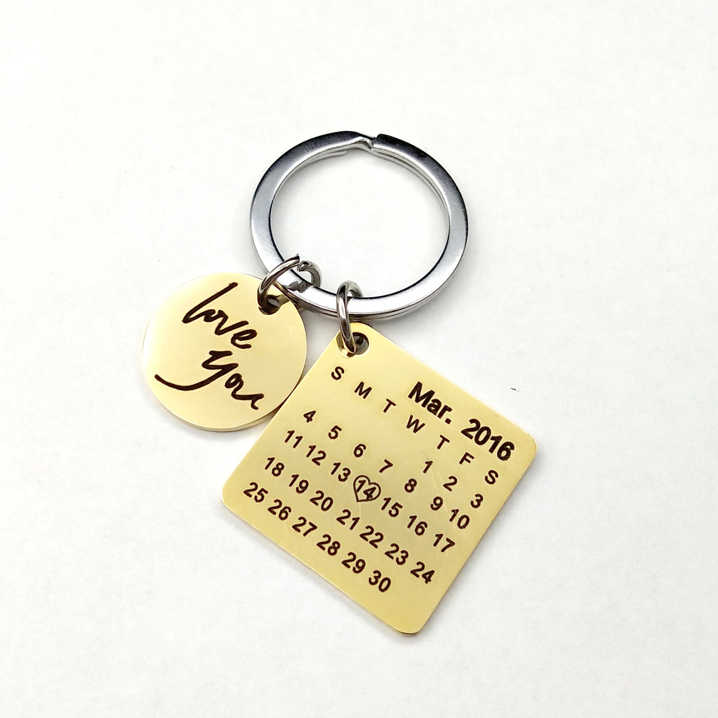 Portachiavi personalizzabile con lettere
