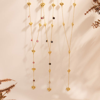 Collana corta da maglione