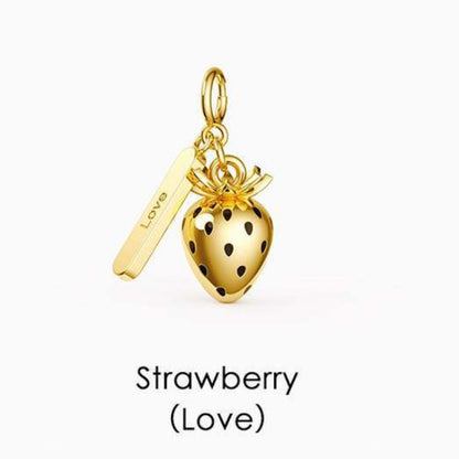 Collana e braccialetto frutta tropicale