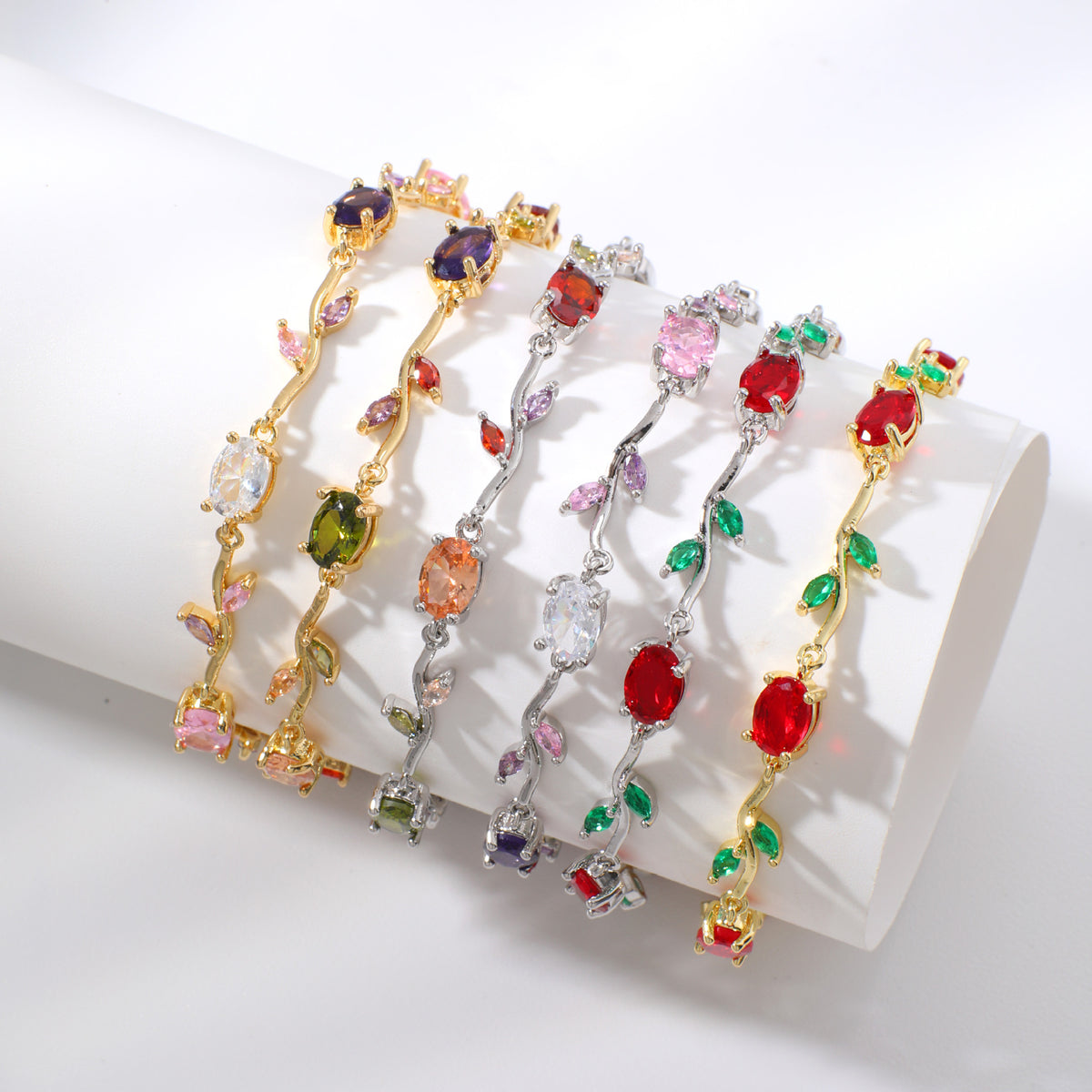 Bracciale Zircone Geometrico