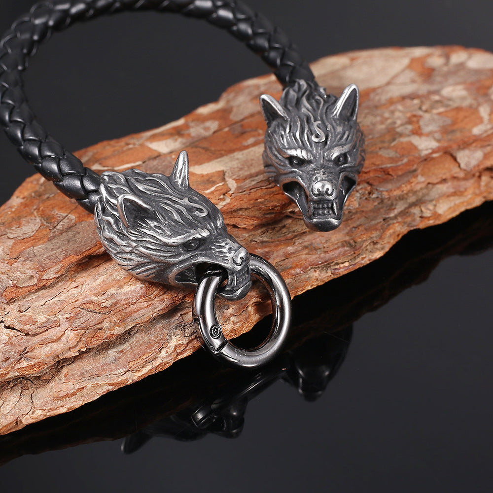 Bracciale Lupo Nordico Odino