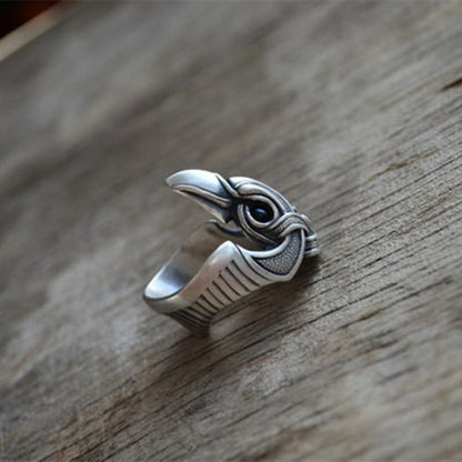 Anello Corvo Gotico