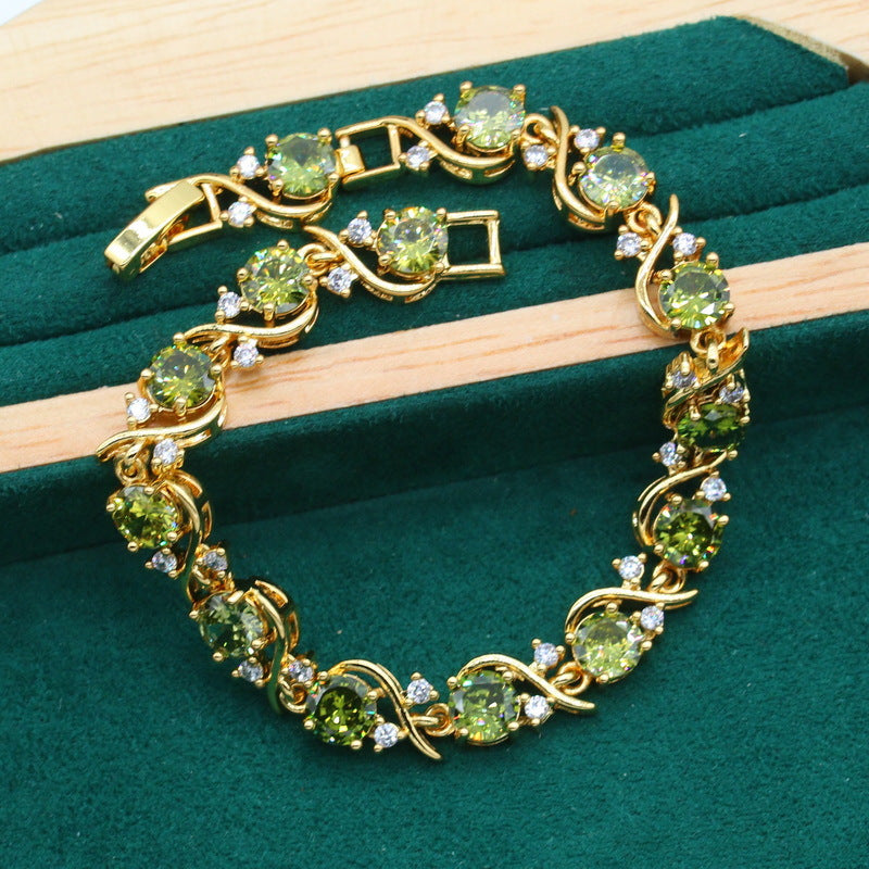 Set gioielli donna con strass