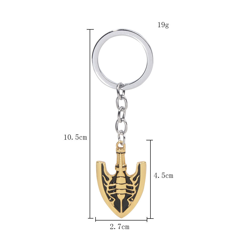 Collana portachiavi oro