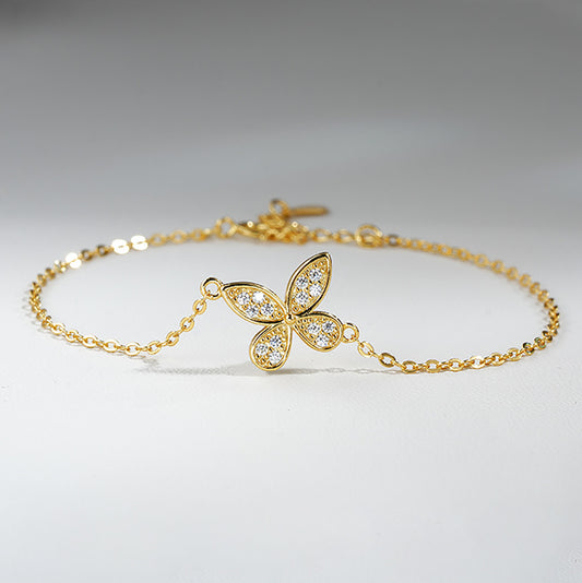 Bracciale Farfalla Moissanite