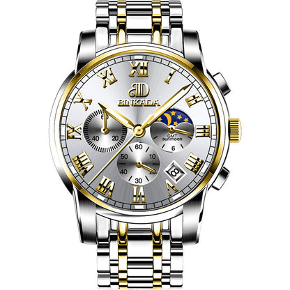 Orologio quarzo impermeabile da uomo
