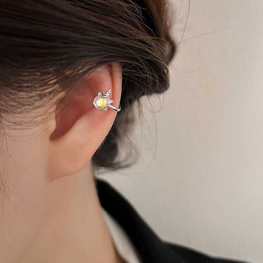 Orecchini unicorno argento