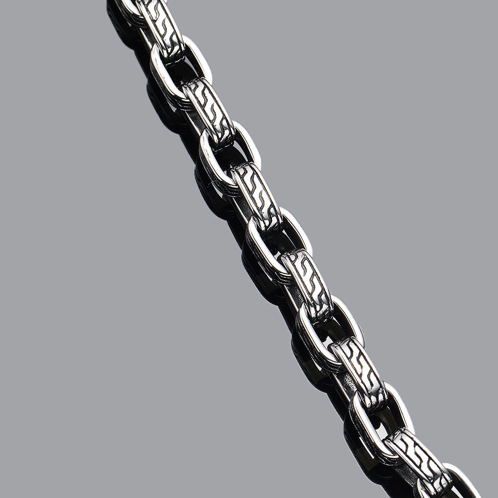 Bracciale da uomo in titanio vintage