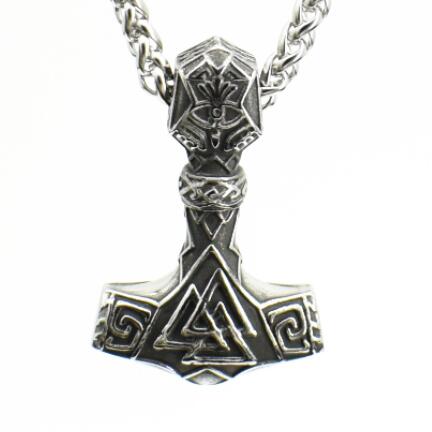 Charm martello vichingo bicolore