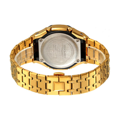 Orologio doppio quadrante quarzo multifunzionale da lavoro