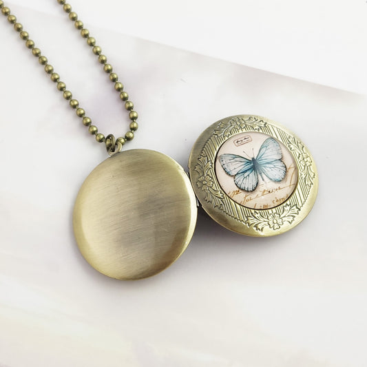 Collana farfalla vintage delicata