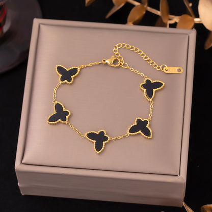 Bracciale farfalla titanio