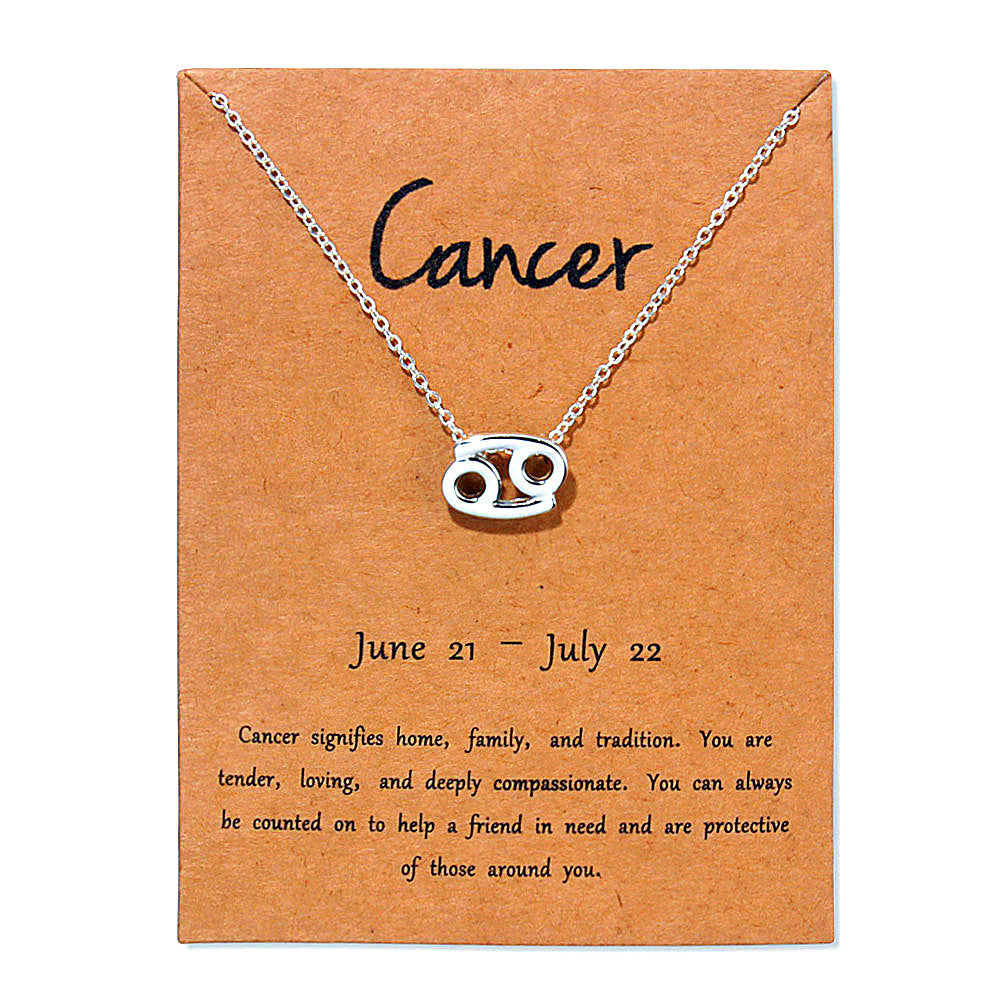 Collana segno zodiacale da donna