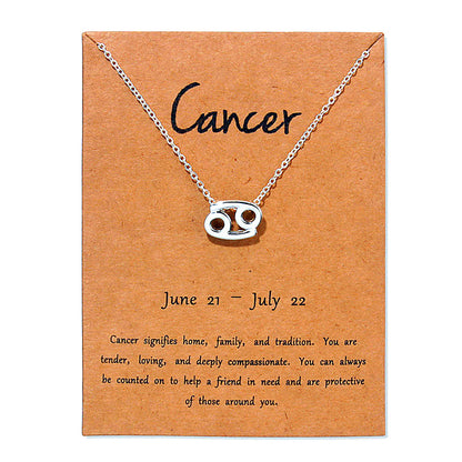Collana segno zodiacale da donna