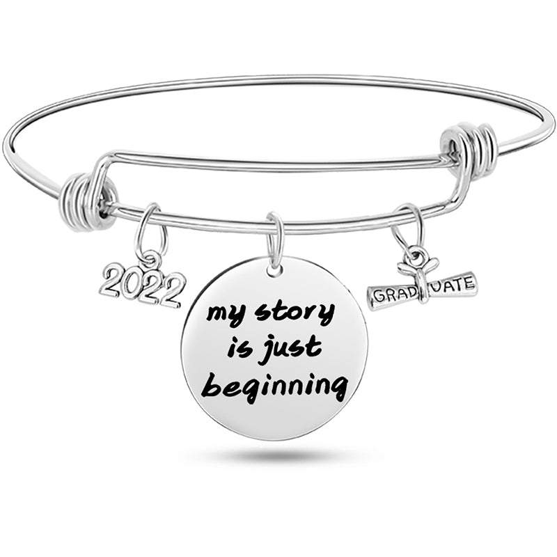 Braccialetto charm diploma regolabile