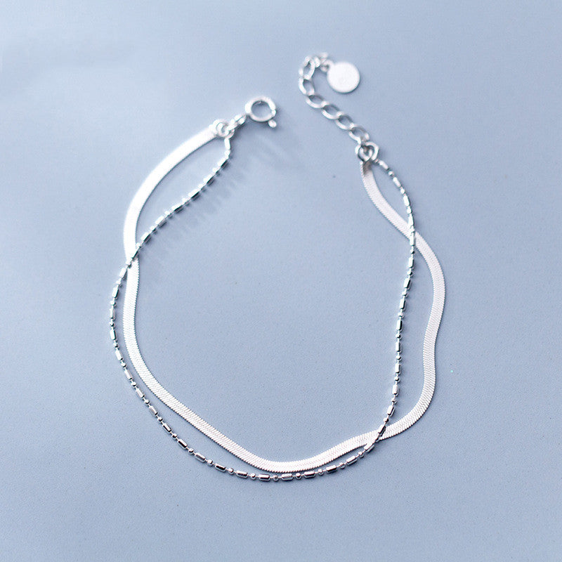 Bracciale doppio strato stile giapponese