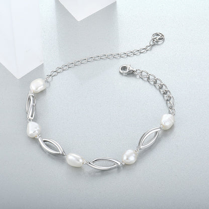 Braccialetto perle barocche da donna