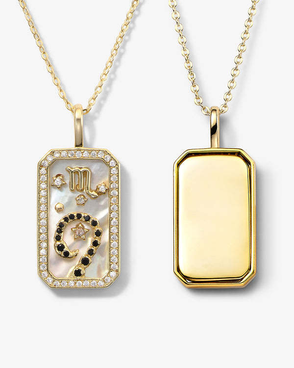 Collana zodiaco con diamanti
