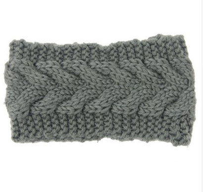 Fascia capelli lana uncinetto