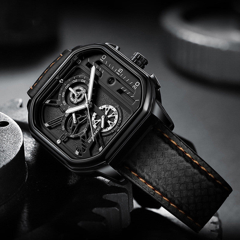 Orologio da uomo al quarzo impermeabile