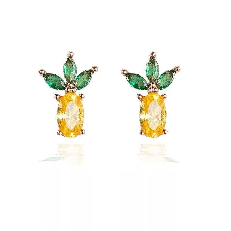 Orecchini frutto tropicale