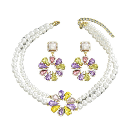 Collana fiore vintage
